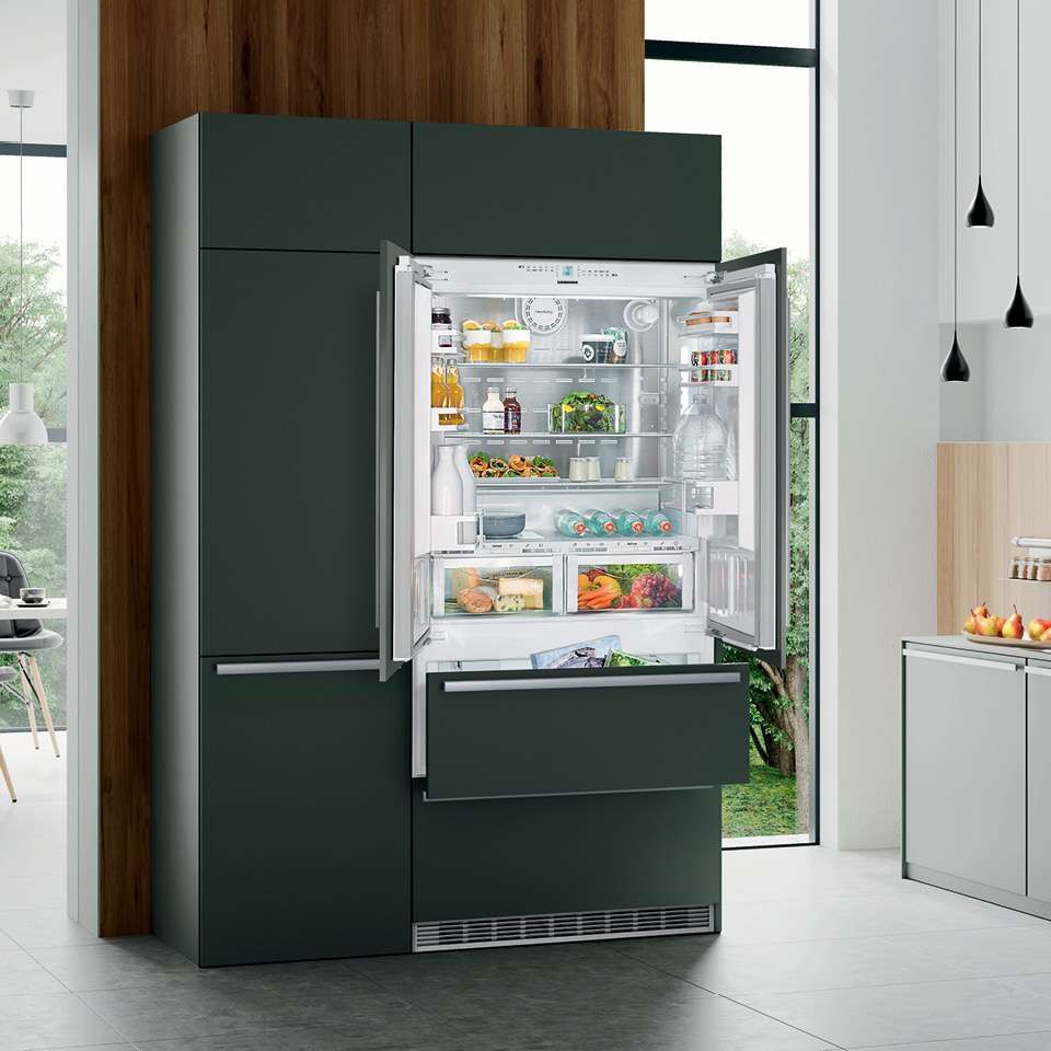 Integrated Fridge Freezer Door - Zanussi ZBB27650SV Integrated 50/50 ...