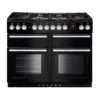 Falcon Nexus SE 110cm Dual Fuel Range Cooker Black and Chrome NEXSE110DFBLCH