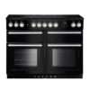Falcon Nexus SE 110cm Induction Range Cooker Black and Chrome NEXSE110EIBLCH