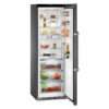 Liebherr BlackSteel Fridge SKBbs 4350 Open Food