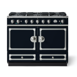 CORNUFÉ 110CM DUAL FUEL RANGE COOKER - DARK NAVY BLUE