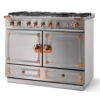 FE1IREEEF1 CornuFe 110 Range Cooker Brushed Stainless Steel Polished Copper and Stainless Steel 8100117
