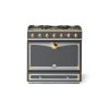 ALB90DFGRBN_Cornufe_Albertine_90_DualFuel_Graphite_PolishedBrass_and_StainlessSteel_Trim