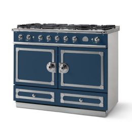 CORNUFÉ 110CM DUAL FUEL RANGE COOKER - WINTER SKY