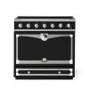 ALB90EIMBC_Albertine90_Induction_Range_Cooker_Matt_Black_Polished_Chrome_with_Stainless_Steel_Trim
