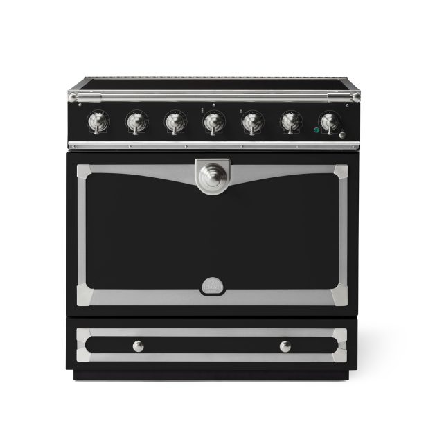 ALB90EIMBN_Albertine90_Induction_Range_Cooker_Matt_Black_Brushed_Nickel_with_Stainless_Steel_Trim