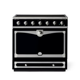 CORNUFÉ ALBERTINE 90CM INDUCTION RANGE COOKER - SHINY BLACK