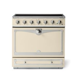 CORNUFÉ ALBERTINE 90CM INDUCTION RANGE COOKER - WINTER SKY