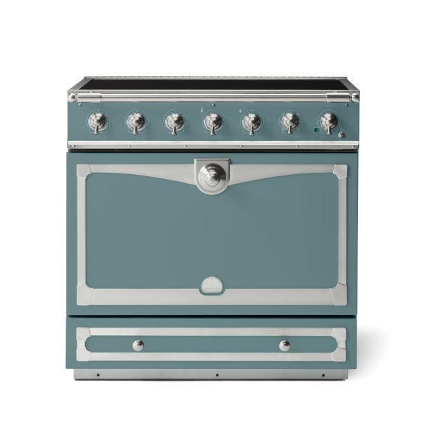 ALB90EIOCN_Albertine90_Induction_Range_Cooker_Ocean_Brushed_Nickel_with_Stainless_Steel_Trim