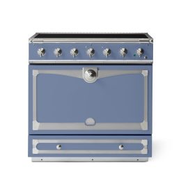 CORNUFÉ ALBERTINE 90CM INDUCTION RANGE COOKER - PARIS BLUE