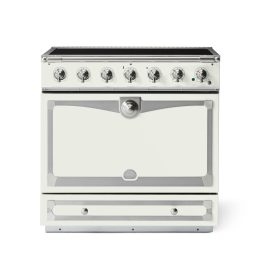 CORNUFÉ ALBERTINE 90CM INDUCTION RANGE COOKER - PURE WHITE