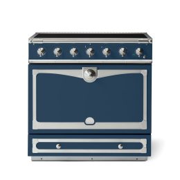 CORNUFÉ ALBERTINE 90CM INDUCTION RANGE COOKER - WINTER SKY
