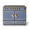 CFE110EIPBBN_CornuFe110_Induction_Range_Cooker_Paris_Blue_Polished_Brass_with_Stainless_Steel_Trim