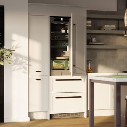 INTEGRATED BOTTOM MOUNT FRIDGE