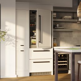 INTEGRATED BOTTOM MOUNT FRIDGE