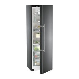 FREESTANDING 'PRIME' BLACKSTEEL FRIDGE WITH BIOFRESH PROFESSIONAL